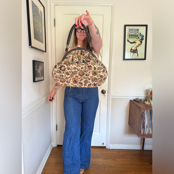 60s Vintage Tapestry Bag - Picture 2 of 7